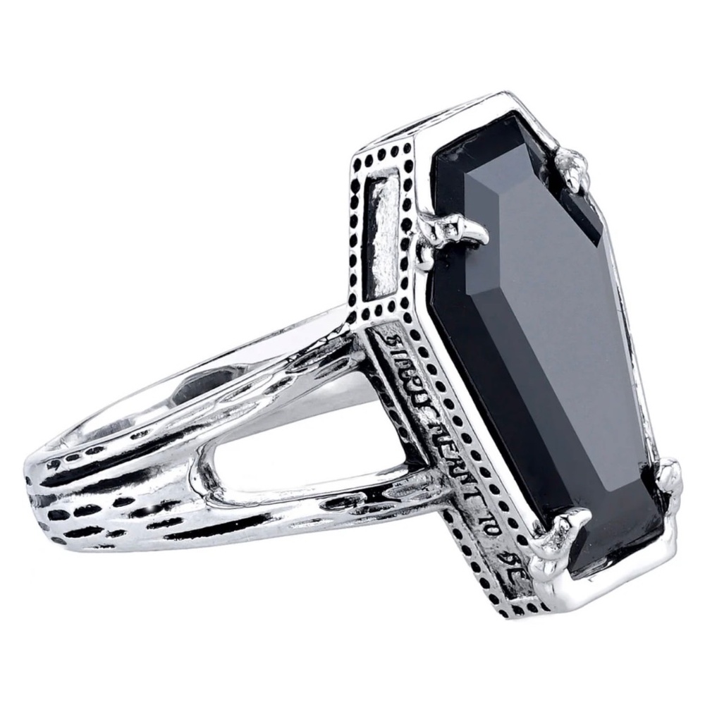 Disney X RockLove THE NIGHTMARE BEFORE CHRISTMAS True Love Never Dies Ring - Picture 2 of 3